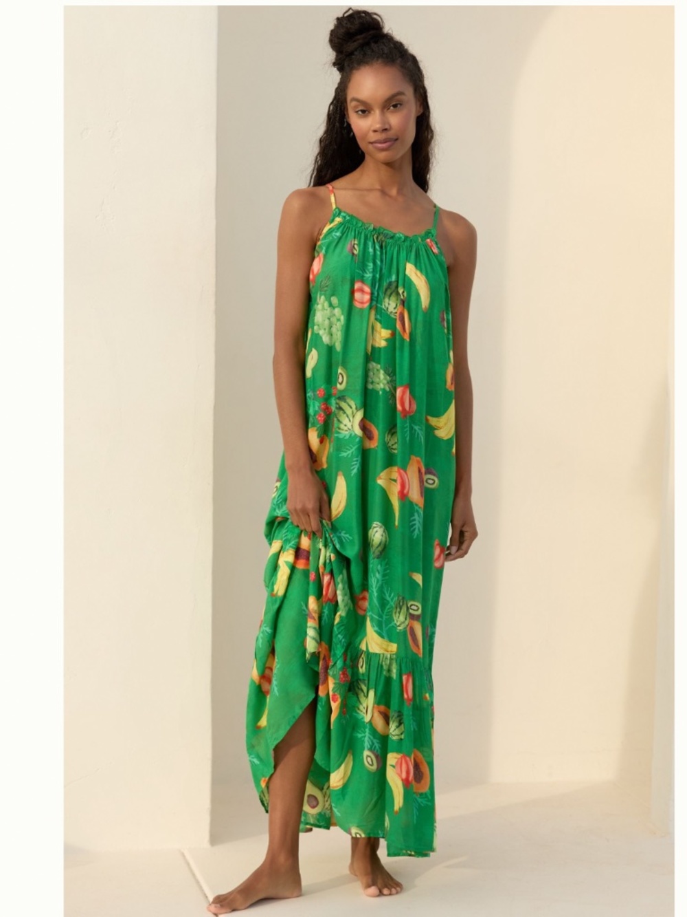 Anthropologie Malika Gauze Maxi Dress